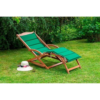 Merxx Gartenliege Copa Cabana Inkl. Kissen Eukalyptusholz FSC® Merxx Gartenliege Copa Cabana Inkl. Kissen Eukalyptusholz FSC®