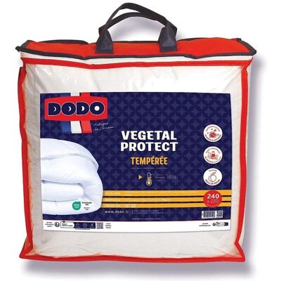 Vente-unique Bettdecke Vegetal Protect Weiß 240 cm Vente-unique Bettdecke Vegetal Protect Weiß 240 cm