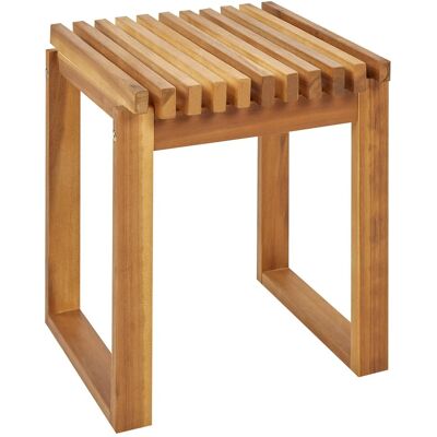 Beliani Bellano Gartentisch - Moderner Akazienholz Quadratischer Außen Tisch Beliani Bellano Gartentisch - Moderner Akazienholz Quadratischer Außen Tisch