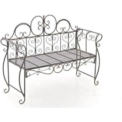 DELUKE Gartenbank LENAR Metall Bronze 128x46x94cm Metallbank Garten 2 Seitzer Bank Terrasse Vintage Antik Gartenbank DELUKE Gartenbank LENAR Metall Bronze 128x46x94cm Metallbank Garten 2 Seitzer Bank Terrasse Vintage Antik Gartenbank