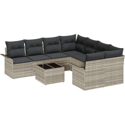 Vidaxl Gartensofagarnitur - Langlebiges synthetisches Rattan, Modular, Bequem Vidaxl Gartensofagarnitur - Langlebiges synthetisches Rattan, Modular, Bequem