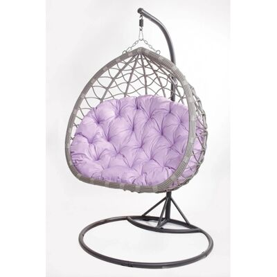 Setgarden Gartenkissen Für einen Hängesessel 130x100 cm 1tlg Purple Setgarden Gartenkissen Für einen Hängesessel 130x100 cm 1tlg Purple