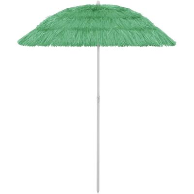 vidaXL Hawaii Strandschirm Grün 180 cm - Strandparasol vidaXL Hawaii Strandschirm Grün 180 cm - Strandparasol