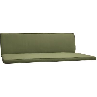 Beautissu Hollywoodschaukelauflage 2er Set Loft HS 180x50cm Olivgrün Beautissu Hollywoodschaukelauflage 2er Set Loft HS 180x50cm Olivgrün