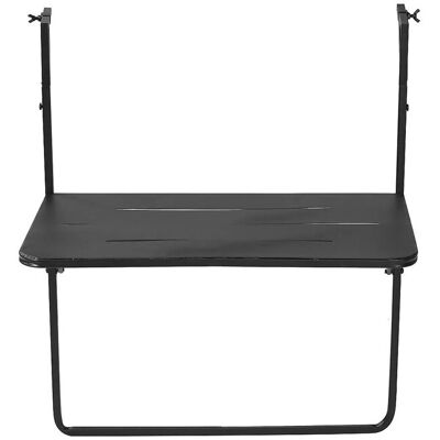 MYLIA APYA Klapptisch aus Metall - Schwarz - Gartenkollektion MYLIA APYA Klapptisch aus Metall - Schwarz - Gartenkollektion