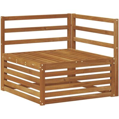 vidaXL Outdoor Ecksofa Massivholz Akazie Natur 83 x 83 x 73 cm 900567 vidaXL Outdoor Ecksofa Massivholz Akazie Natur 83 x 83 x 73 cm 900567