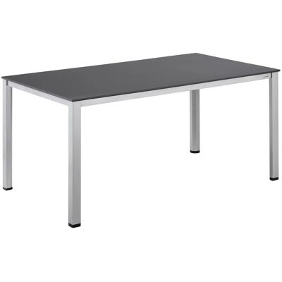 Kettler Gartentisch Kunststoff Silber-Anthrazit 95 cm x 160 cm Kettler Gartentisch Kunststoff Silber-Anthrazit 95 cm x 160 cm