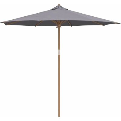 Vidaxl Gartenschirm Dunkelgrau 270x260 cm Vidaxl Gartenschirm Dunkelgrau 270x260 cm