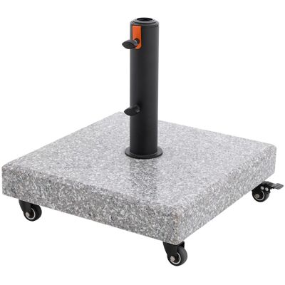 Doppler Granitsockel myZone Rollbar ca. 50 kg Grau Doppler Granitsockel myZone Rollbar ca. 50 kg Grau
