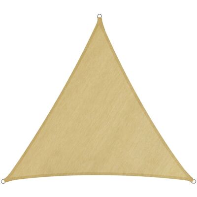 Tectake Sonnensegel Dreieckig Mit Uv Schutz 50 Für Balkon Garten und Terrasse 3 6 x 3 6 x 3 6 M 360 x 360 x 360 cm Beige Tectake Sonnensegel Dreieckig Mit Uv Schutz 50 Für Balkon Garten und Terrasse 3 6 x 3 6 x 3 6 M 360 x 360 x 360 cm Beige