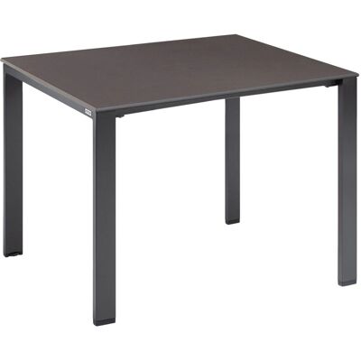 Kettler Tisch Set Float Anthrazit Gestell 95 X 95 und Anthrazitplatte 95 X 95 Kettler Tisch Set Float Anthrazit Gestell 95 X 95 und Anthrazitplatte 95 X 95