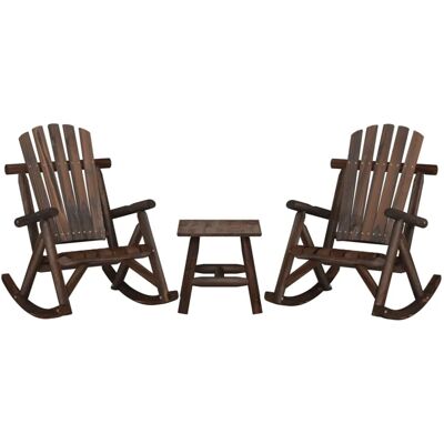 vidaXL 3-tlg Garten-Lounge-Set Massivholz Fichte Modell 7 vidaXL 3-tlg Garten-Lounge-Set Massivholz Fichte Modell 7