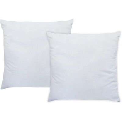 Vente-unique Kopfkissen Haelia Weiß 60 cm Vente-unique Kopfkissen Haelia Weiß 60 cm
