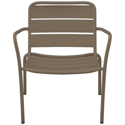 Vente-unique Gartensessel Mirmande Taupe 60 cm Vente-unique Gartensessel Mirmande Taupe 60 cm