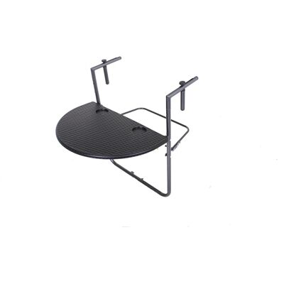 DELUKE Balkontisch ANNA Rattan-Optik Kunststoff Schwarz 60x64x73cm Gartentisch Balkon-Tisch Kleiner Tisch Terrassentisch Verandatisch DELUKE Balkontisch ANNA Rattan-Optik Kunststoff Schwarz 60x64x73cm Gartentisch Balkon-Tisch Kleiner Tisch Terrassentisch Verandatisch