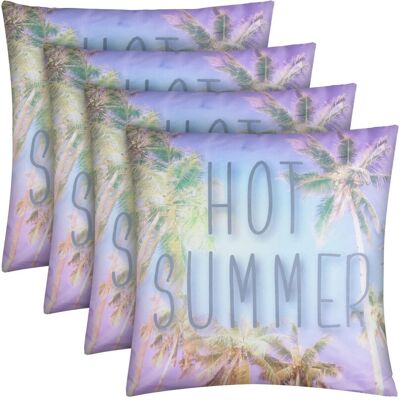 Bestlivings Outdoor Kissen mit Strandmotiv Hot Summer 4 Stück 4er Pack Bestlivings Outdoor Kissen mit Strandmotiv Hot Summer 4 Stück 4er Pack