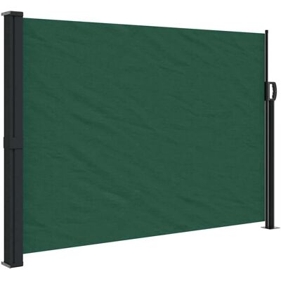 vidaXL Seitenmarkise Ausziehbar Dunkelgrün 140x300 cm 4004305 vidaXL Seitenmarkise Ausziehbar Dunkelgrün 140x300 cm 4004305