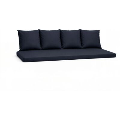 Setgarden Mix Bench Kissen Outdoor Kissen Bankauflage 170x50+4x50x56cm Kissen Für 3-Sitzer Bänke 1tlg Marine Setgarden Mix Bench Kissen Outdoor Kissen Bankauflage 170x50+4x50x56cm Kissen Für 3-Sitzer Bänke 1tlg Marine