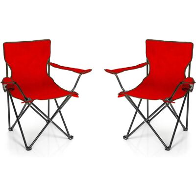 BigDean 2 Stück Faltstuhl Rot Campingstuhl Anglerstuhl Mit Getränkehalter Tragetasche Anglersessel Klappbar Klappstuhl Gartenstuhl Faltstuhl BigDean 2 Stück Faltstuhl Rot Campingstuhl Anglerstuhl Mit Getränkehalter Tragetasche Anglersessel Klappbar Klappstuhl Gartenstuhl Faltstuhl