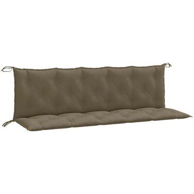 vidaXL Gartenbankauflagen - melange taupe - 180 x 50 x 7 cm vidaXL Gartenbankauflagen - melange taupe - 180 x 50 x 7 cm