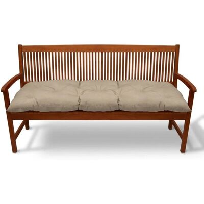 Beautissu Flair BK Bankpolster 100x50x8cm Natur Beautissu Flair BK Bankpolster 100x50x8cm Natur