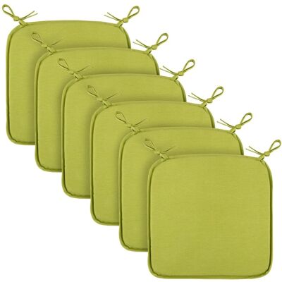 Bestlivings Stuhlkissen Canvas Grün 38 x 38 x 2 cm 6er Pack Bestlivings Stuhlkissen Canvas Grün 38 x 38 x 2 cm 6er Pack