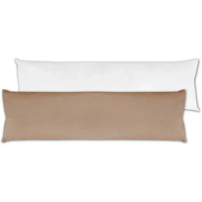 Bestlivings Seitenschläfer Kissenhülle 40 x 140 cm Inklusive Füllkissen Sandgrau Bestlivings Seitenschläfer Kissenhülle 40 x 140 cm Inklusive Füllkissen Sandgrau