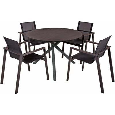 GARDEN PLEASURE SOPHIA Gartenmöbel-Set - Grau GARDEN PLEASURE SOPHIA Gartenmöbel-Set - Grau