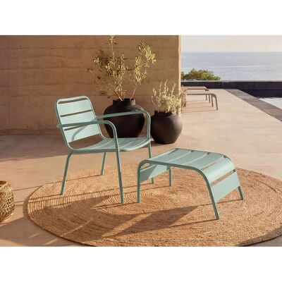 Vente-unique Gartensessel Mirmande Mandelgrün 50 cm 60 cm Vente-unique Gartensessel Mirmande Mandelgrün 50 cm 60 cm