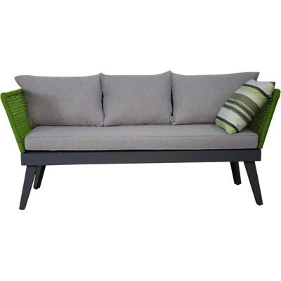 Jet-Line Gartensofa Cuba grün - Gartenlounge Jet-Line Gartensofa Cuba grün - Gartenlounge
