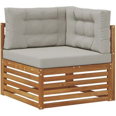 vidaXL Outdoor Ecksofa Massivholz Akazie Natur 900569 vidaXL Outdoor Ecksofa Massivholz Akazie Natur 900569