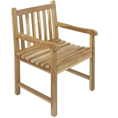 SAM Teak Gartensessel Gartenstuhl mit Armlehnen CARACAS SAM Teak Gartensessel Gartenstuhl mit Armlehnen CARACAS