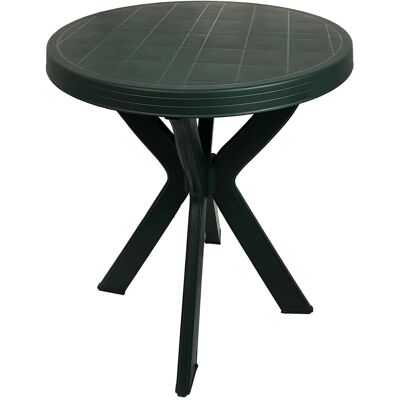 Mojawo Bistrotisch Kunststoff Ø70xH72cm Don Grün RUND Balkontisch Gartentisch Terrassentisch Wetterfest Mojawo Bistrotisch Kunststoff Ø70xH72cm Don Grün RUND Balkontisch Gartentisch Terrassentisch Wetterfest