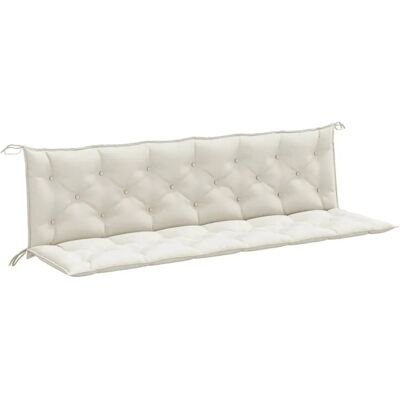 vidaXL Gartenbankkissen - 200x50x7 cm Melange Creme vidaXL Gartenbankkissen - 200x50x7 cm Melange Creme