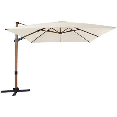 AXI Ampelschirm 300 cm x 300 cm Beige mit Dreh- & Neigungsfunktion AXI Ampelschirm 300 cm x 300 cm Beige mit Dreh- & Neigungsfunktion