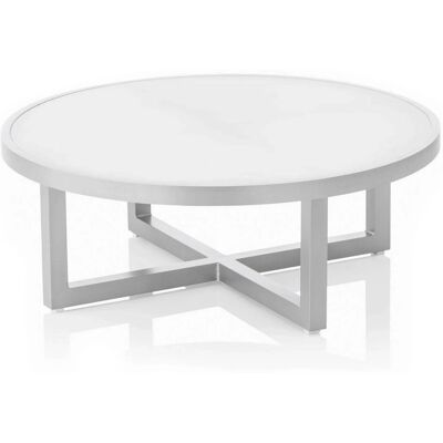 Kettler KETTLER Gartentisch Ego Loungetisch mit Glasplatte Kaffeetisch 92 x 92 x 33 cm Kettler KETTLER Gartentisch Ego Loungetisch mit Glasplatte Kaffeetisch 92 x 92 x 33 cm