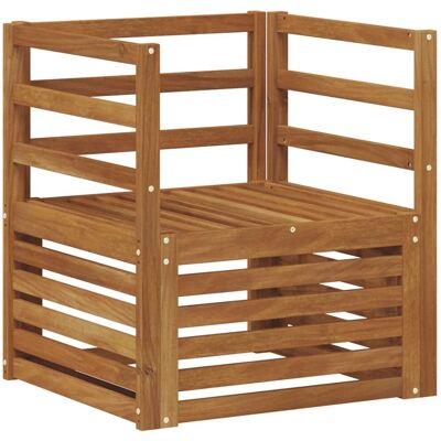 vidaXL Outdoor-Sofagarnitur Natur 67 x 63 x 73 cm Massivholz Akazie 3436334 vidaXL Outdoor-Sofagarnitur Natur 67 x 63 x 73 cm Massivholz Akazie 3436334