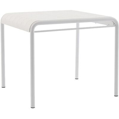 Vente-unique Gartentisch Moah Weiß 90.5 cm Vente-unique Gartentisch Moah Weiß 90.5 cm
