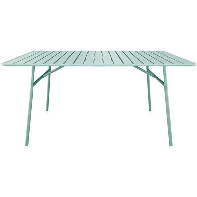 MYLIA Mirmande Gartentisch - 200x100x75cm - Grün Mandel - Für den Außenbereich MYLIA Mirmande Gartentisch - 200x100x75cm - Grün Mandel - Für den Außenbereich