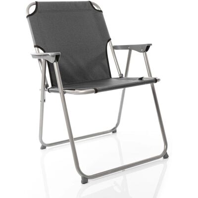 BigDean 4 Stück Klappstuhl Faltstuhl Angelstuhl Anthrazit Grau Robust Klappbar Bis 120 Kg Belastbar Klassischer Gartenstuhl Für Garten Camping BigDean 4 Stück Klappstuhl Faltstuhl Angelstuhl Anthrazit Grau Robust Klappbar Bis 120 Kg Belastbar Klassischer Gartenstuhl Für Garten Camping