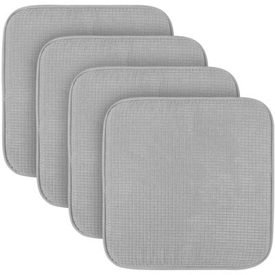 Bestlivings Stuhlkissen Struktur Hellgrau 38 x 38 x 3 cm 4er Pack Bestlivings Stuhlkissen Struktur Hellgrau 38 x 38 x 3 cm 4er Pack
