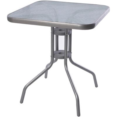 Mojawo - Gartentisch - Glas geriffelt - Garden table Mojawo - Gartentisch - Glas geriffelt - Garden table