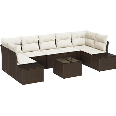 Brand Model - Gartensofa-Set - 8 Stück Brand Model - Gartensofa-Set - 8 Stück
