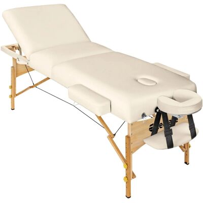 Tectake 3 Zonen Massageliege Set Somwang Breite 70 cm Polsterung 7 5 cm Inklusive Lagerungsrollen und Tragetasche 218 x 108 x 90 cm Beige Tectake 3 Zonen Massageliege Set Somwang Breite 70 cm Polsterung 7 5 cm Inklusive Lagerungsrollen und Tragetasche 218 x 108 x 90 cm Beige
