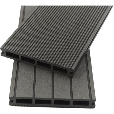 Home Deluxe WPC-Terrassendielen Samana Hellgrau 10 m² Home Deluxe WPC-Terrassendielen Samana Hellgrau 10 m²