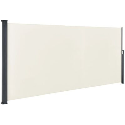Juskys Beige Seitenmarkise Dubai 500x160cm - Ausziehbar Juskys Beige Seitenmarkise Dubai 500x160cm - Ausziehbar