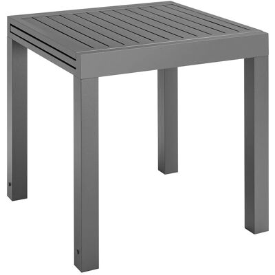 Juskys Ausziehbarer Gartentisch Laki 70 x 70 cm Juskys Ausziehbarer Gartentisch Laki 70 x 70 cm