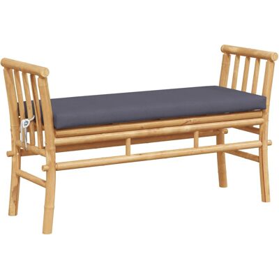 Vidaxl Gartentisch 110cm Robustes Bambus Modernes Design - Gartenbank Vidaxl Gartentisch 110cm Robustes Bambus Modernes Design - Gartenbank