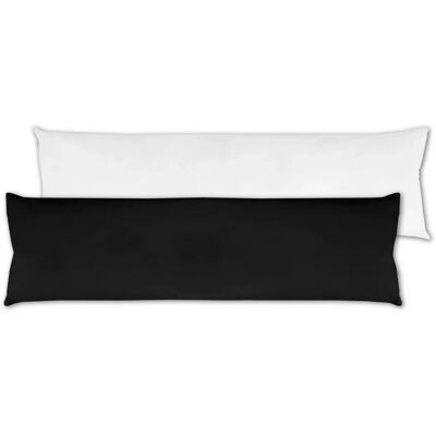 Bestlivings Seitenschläfer Kissenhülle 40 x 140 cm Inklusive Füllkissen Schwarz Bestlivings Seitenschläfer Kissenhülle 40 x 140 cm Inklusive Füllkissen Schwarz