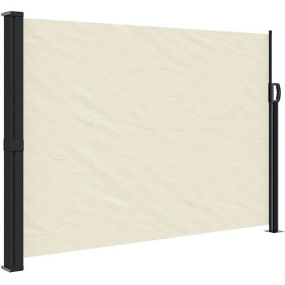 vidaXL Seitenmarkise Ausziehbar Creme 140x500 cm 4004415 vidaXL Seitenmarkise Ausziehbar Creme 140x500 cm 4004415